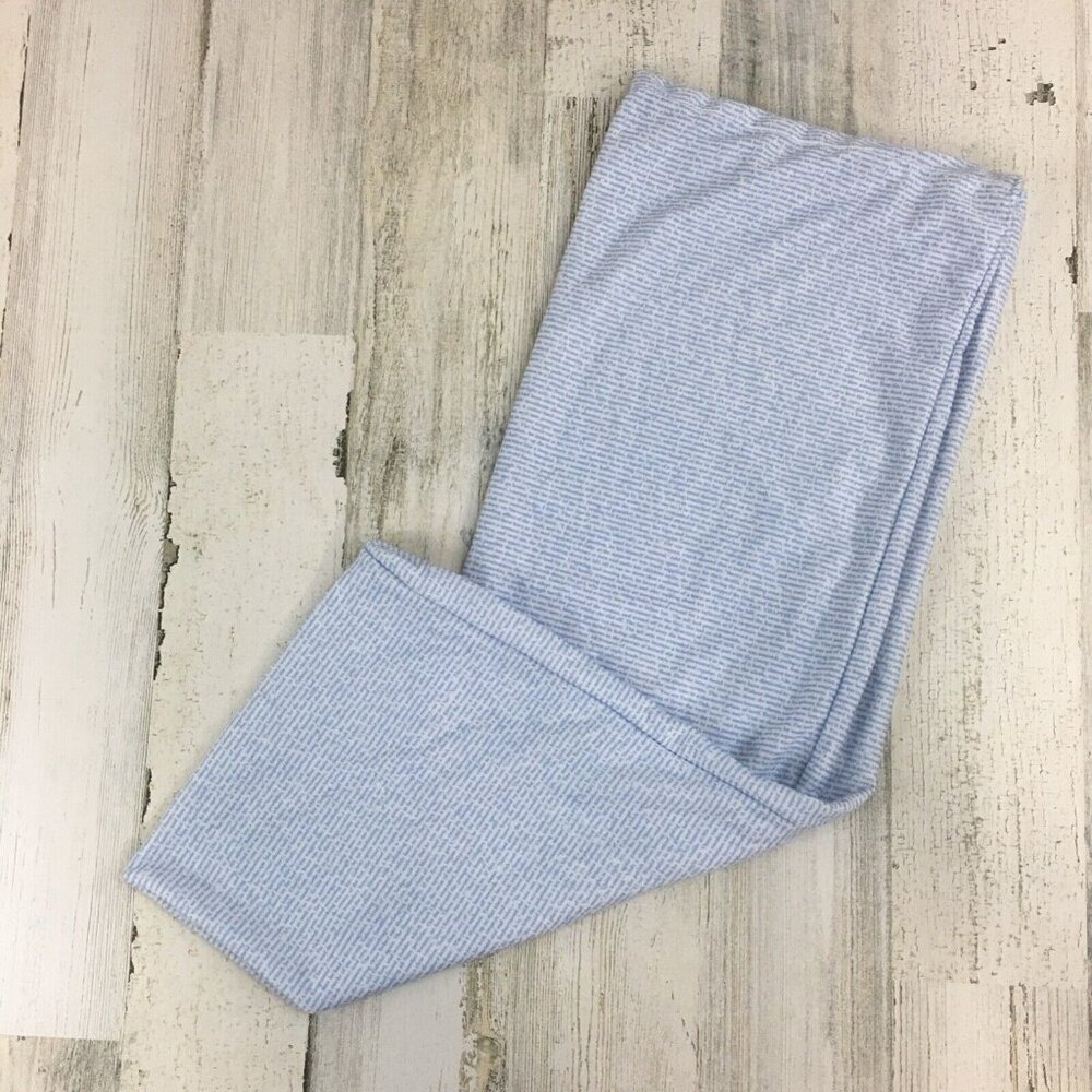 Litographs Far From the Madding Crowd Thomas Hardy Blue Infinity Scarf EUC